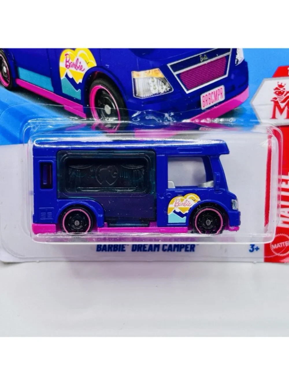 2026 Hot Wheels Barbie Dream Camper Variant Set - Pink & Purple - 21/250. NEW!